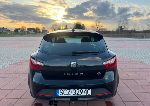 Seat Ibiza cena 26900 przebieg: 180000, rok produkcji 2011 z Ziębice małe 56